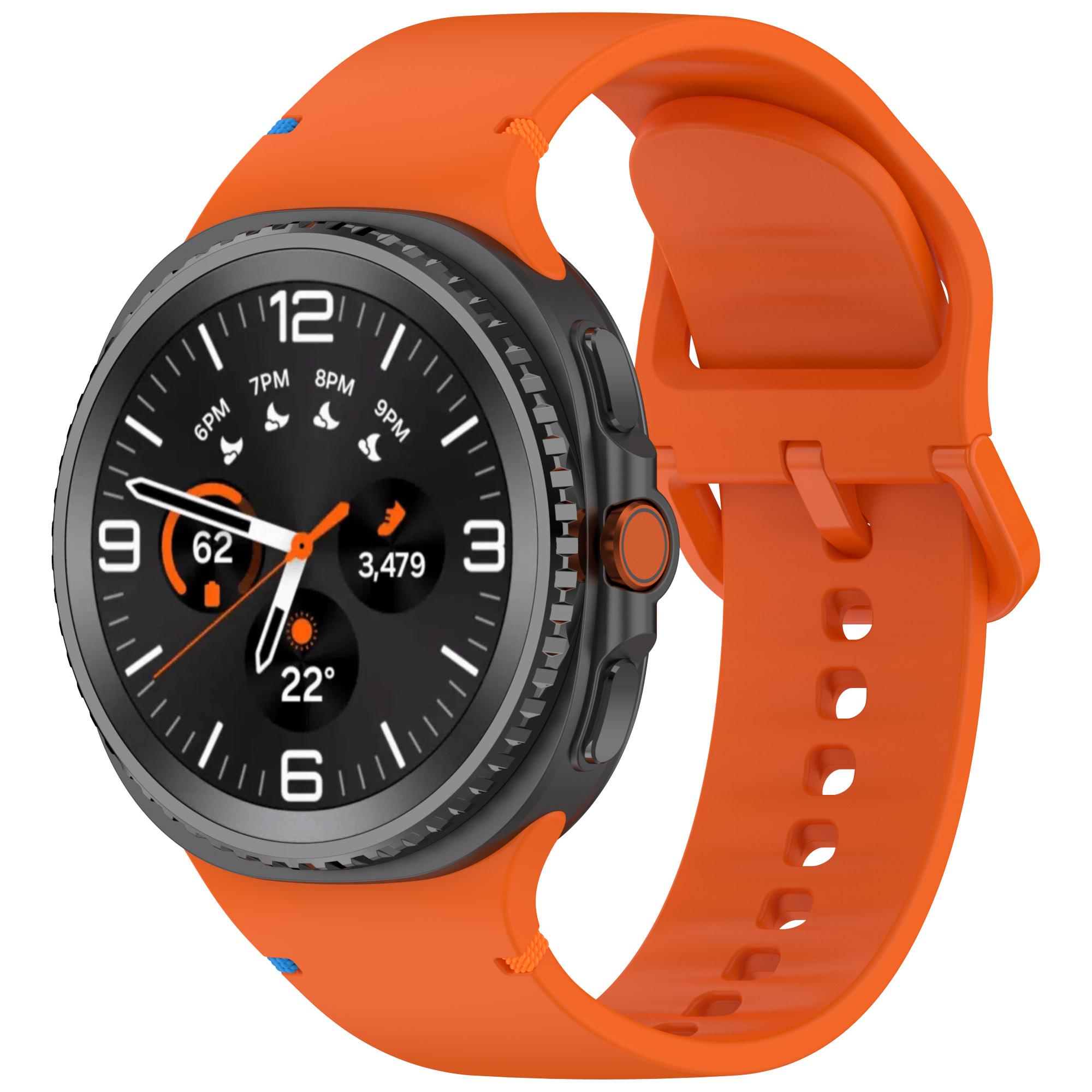 

Оригінальний силіконовий ремінець для Samsung Galaxy Watch 8/8 classic 40мм 44мм 46мм Спортивний correa pulseira Браслет Galaxy Watch 8 galaxy watch 8 44mm&20mm