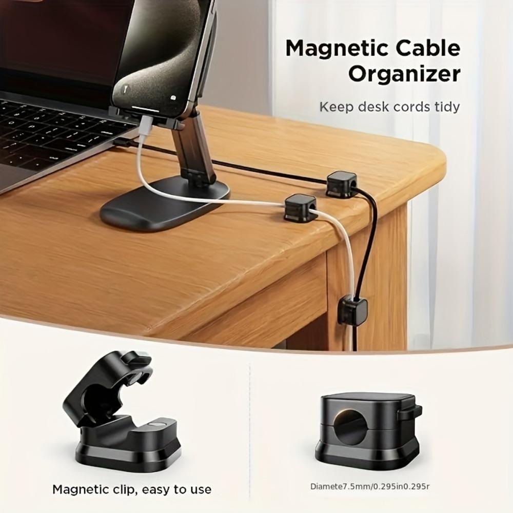 Magnetic Cable Organizer - Desk Car Cable Management