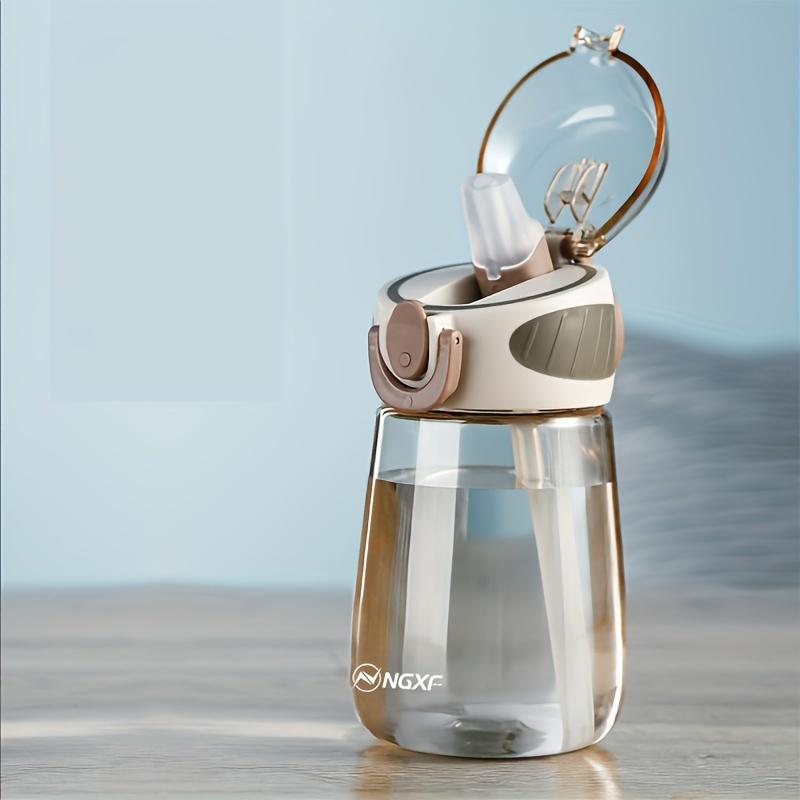 Leak Proof Portable Water Bottle Cute, Compact Design for Men Women, PVC Free Plastic, Ideal for Outdoor Activities Travel