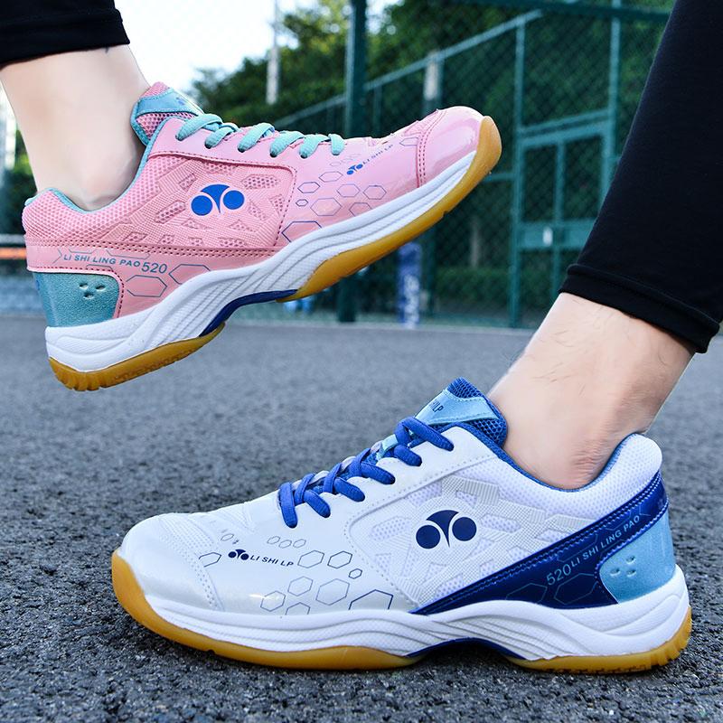 Adolescent Adult High-quality Shock Absorption Anti-skid Wear-resistant Fashionable Outdoor Badminton Shoes Tennis Shoes Sports Shoes