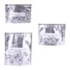 Reusable Aluminum Foil Sealable Storage Bags W/ Zipper Freezer Safe & Leak Proof Stand Up Storage Bags for Meat Fruit
