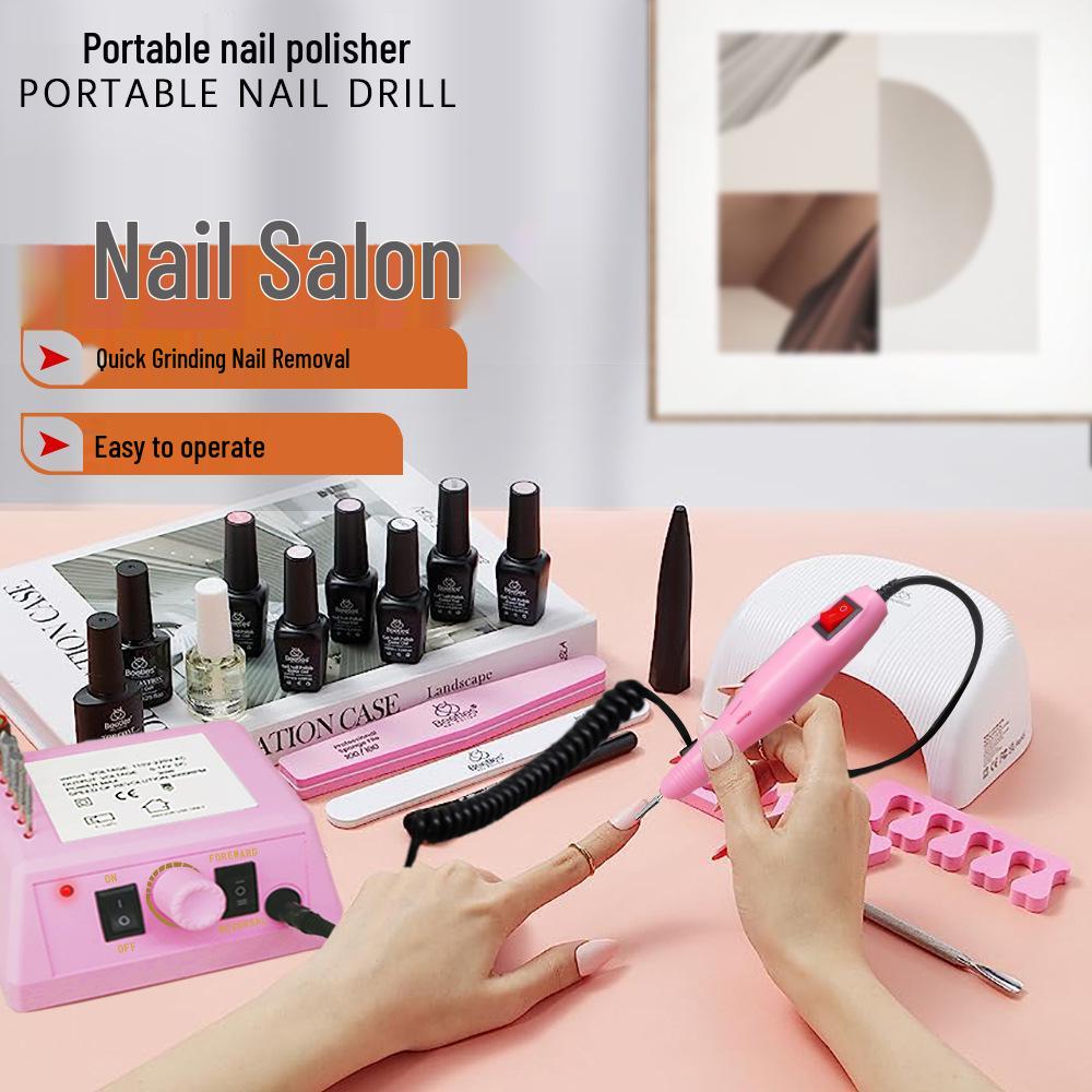 

Nail Drill 2000: Polishing Pen-Style Tool Pink