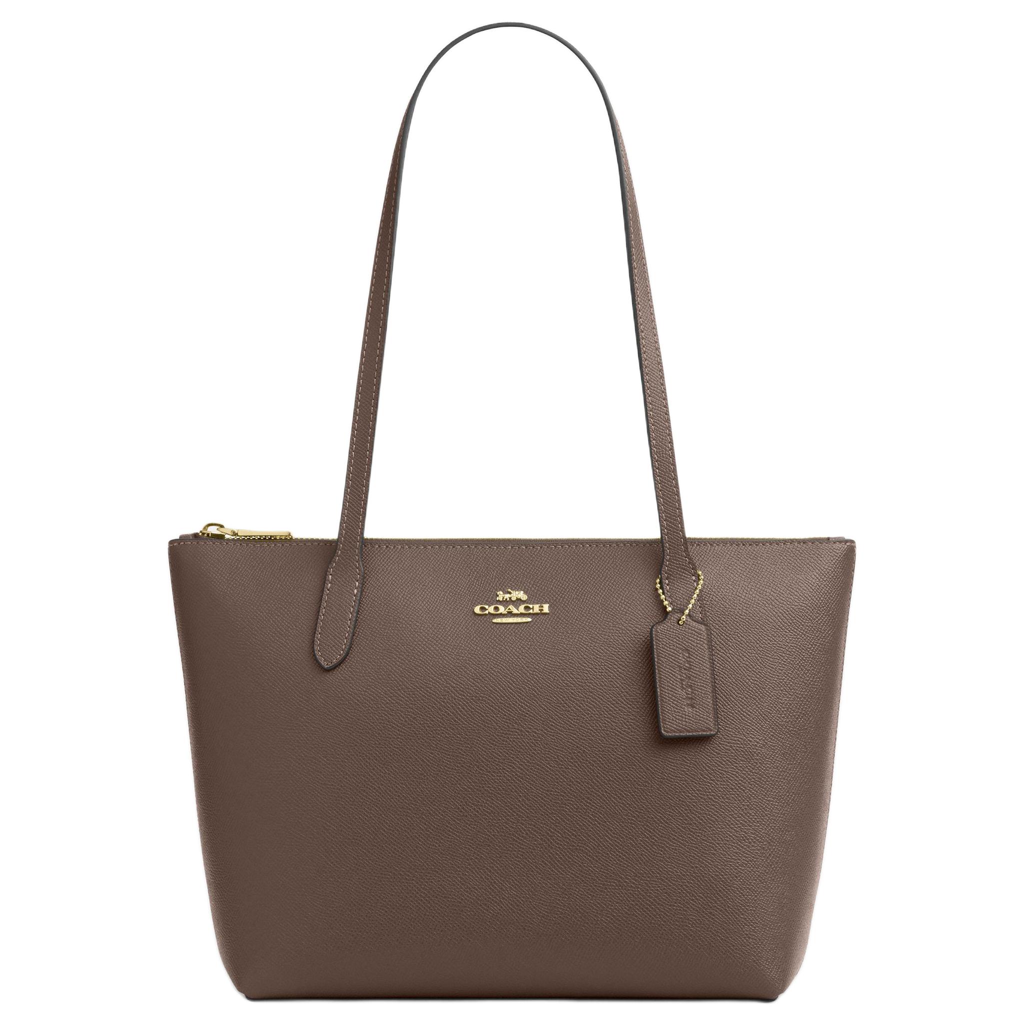 

Coach Fiona 24 Zipper Solid Tote Bag Shopping Bag Women tote Deep-Stone-Blue CW395-IMV2R Basic Set (Bag+Dust Bag)