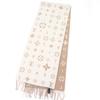 Excellent LOUIS VUITTON Scarf Reykjavik Cloud Scarf Beige Cashmere M97660 Used