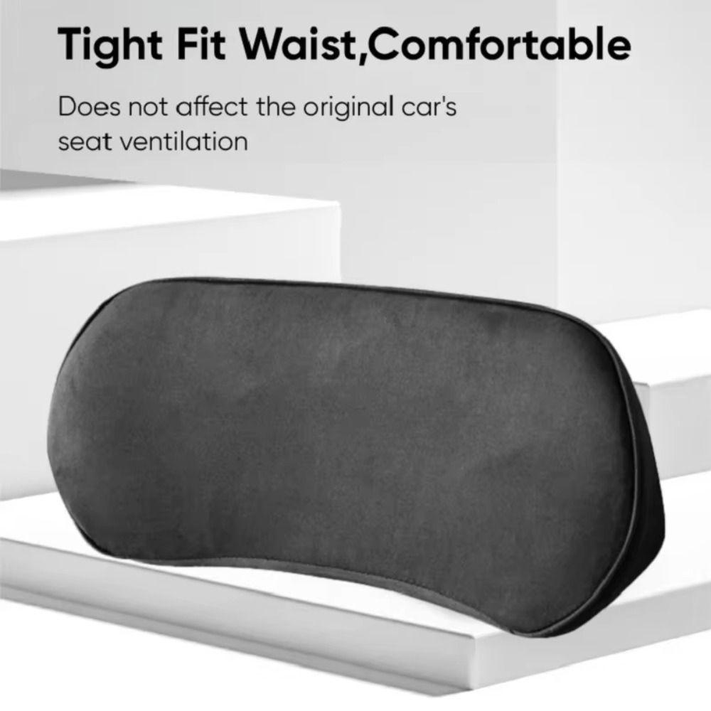 Soft Protective Lumbar Support Anti-fatigue Neck Rest Cushion Breathable Car Headrest  Home