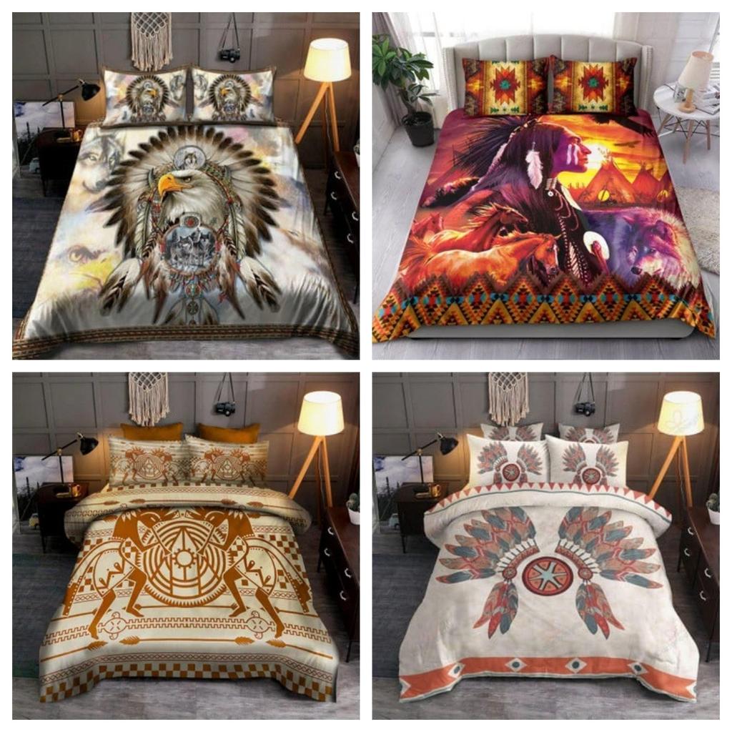 Schlafzimmerdeko Tmarc Tee Jesus Tattoo Quilt Bettbezug-Set