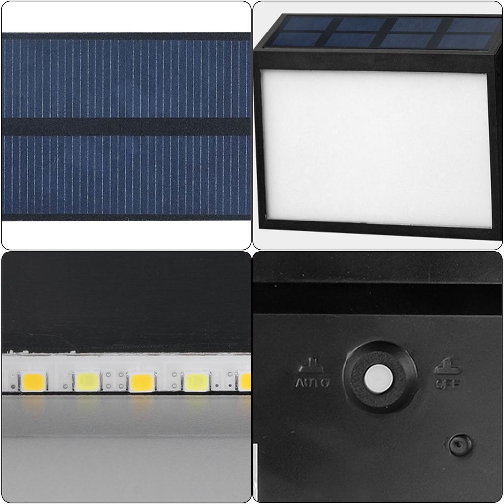 Lumină Număr Casă Solară Exterior Impermeabilă LED Lampă Semn Adresă Placă Decorativă Ușă Lumină de Perete Ușor de Instalat