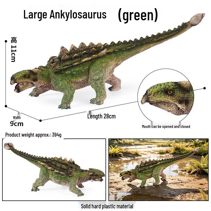Dinosaur Model Set: T. Rex, Spinosaurus, Mosasaurus, Stegosaurus, Triceratops Cognitive Toys