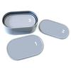 nest 3-piece box set, gray