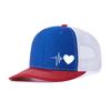 Custom Letter Mesh Baseball Cap With Breathable Cotton For Outdoor Sports And Socials