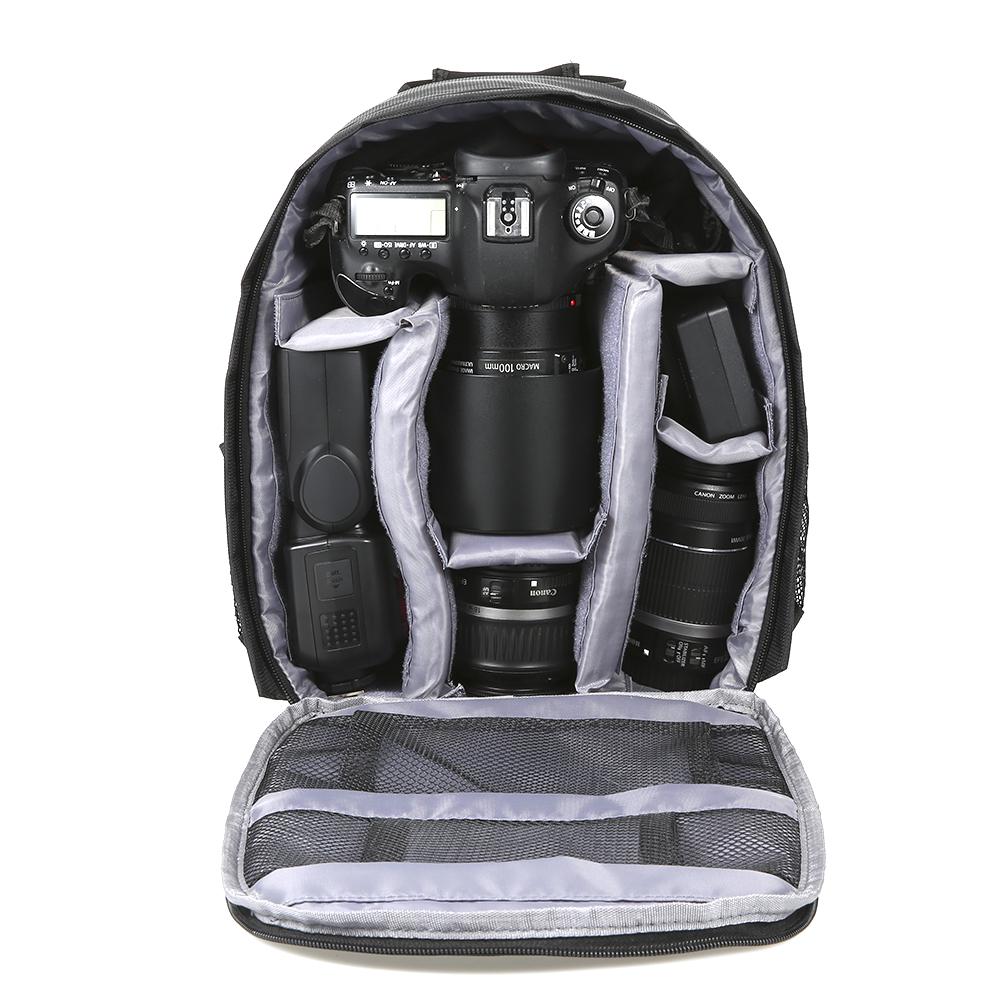 Outdoor Small DSLR Digital Camera Video Backpack Water-resistant Multi-functional Breathable Camera