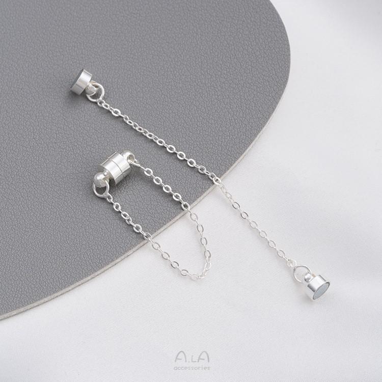 14k Gold-Filled Anti-Fall Magnetverschluss Armband/Halskette mit O-Kettengliedern