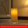 LED Simulated Candle Lamp for Qixi Festival & Valentine's Day Decor