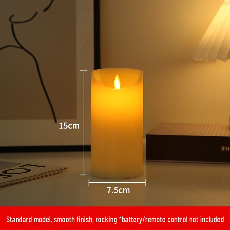 LED Simulated Candle Lamp for Qixi Festival & Valentine's Day Decor