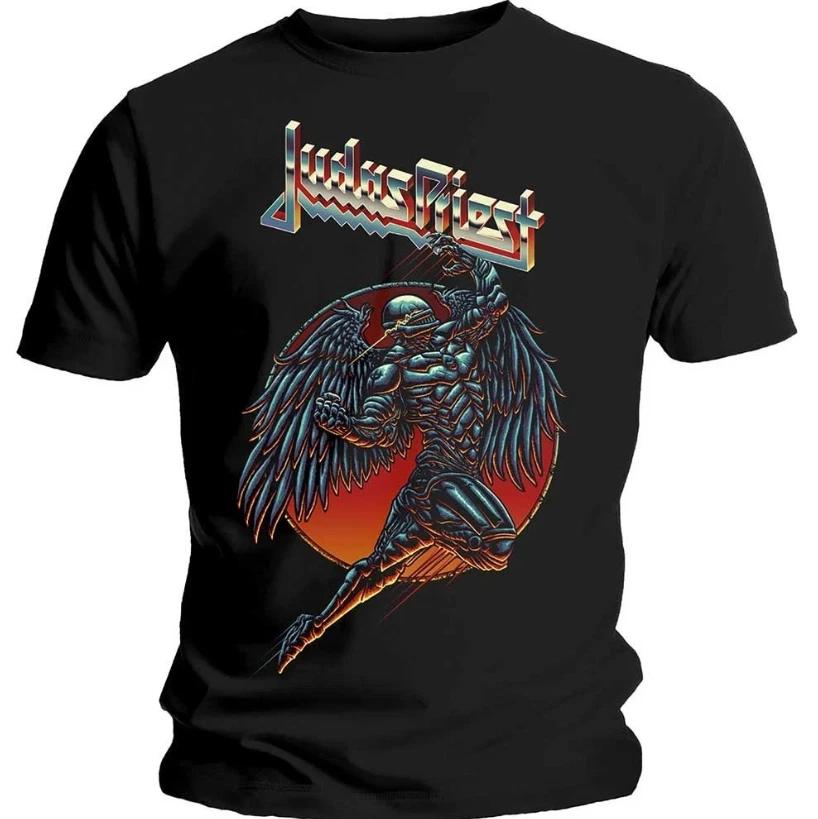 NEW HOT Judas Priest Black Cotton T-shirt All size S-5XL S