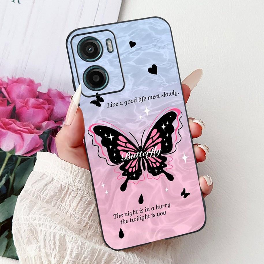 Hülle Für Motorola Moto G05 G15 E15 Abdeckung Beliebt Marmor Schmetterling Weiches Silikon Handyhülle Für MotoG05 MotoG15 G 15 G 05 Stoßfänger
