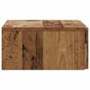 Wall Mounted Side Table Reclaimed Wood Look 59 x 34.5 x 17 cm