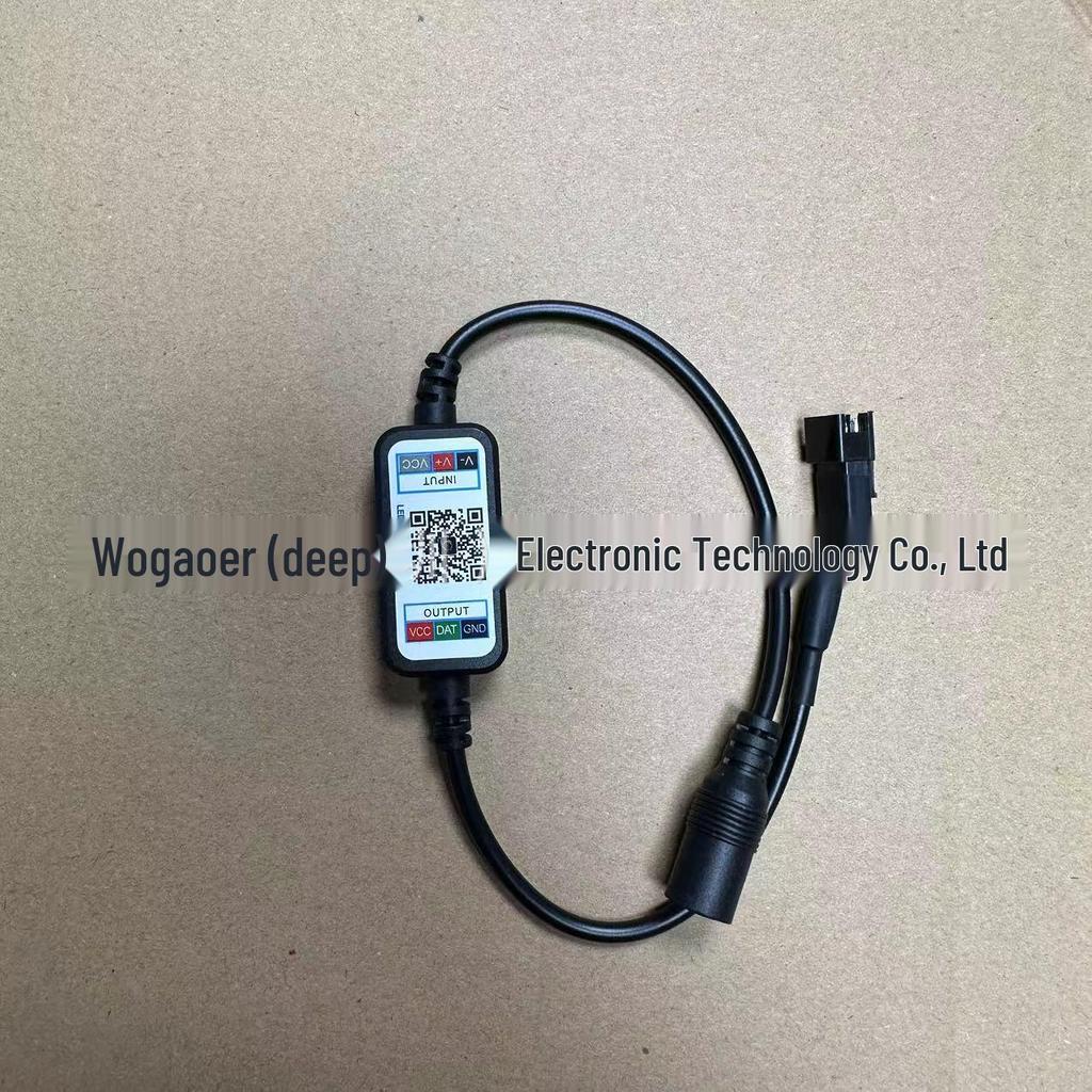 WS2812B Bluetooth LED Strip Lights with Mobile App and Music Sync