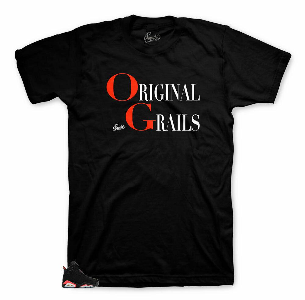 Buy Shirt Match Jordan 6 Infrared 2019 