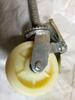Heavy Duty Industrial Nylon Scaffolding Caster Wheel – Swivel, White, National Standard
