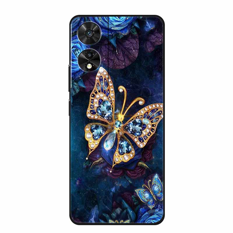 For TCL 505 502 Case Animals TPU Soft Silicone Phone Cases Cover for TCL505 TCL502 Colorful Protector Shockproof Cool Wolf Capa