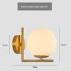 Modern Nordic LED Wall Lamp for Bedroom and Living Spaces