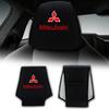 Lint Material Auto Seat Headrest Cover Headrest Towel with Car Logo For Asx Outlander Xl 3 Lancer Pajero 4 L200 EVO