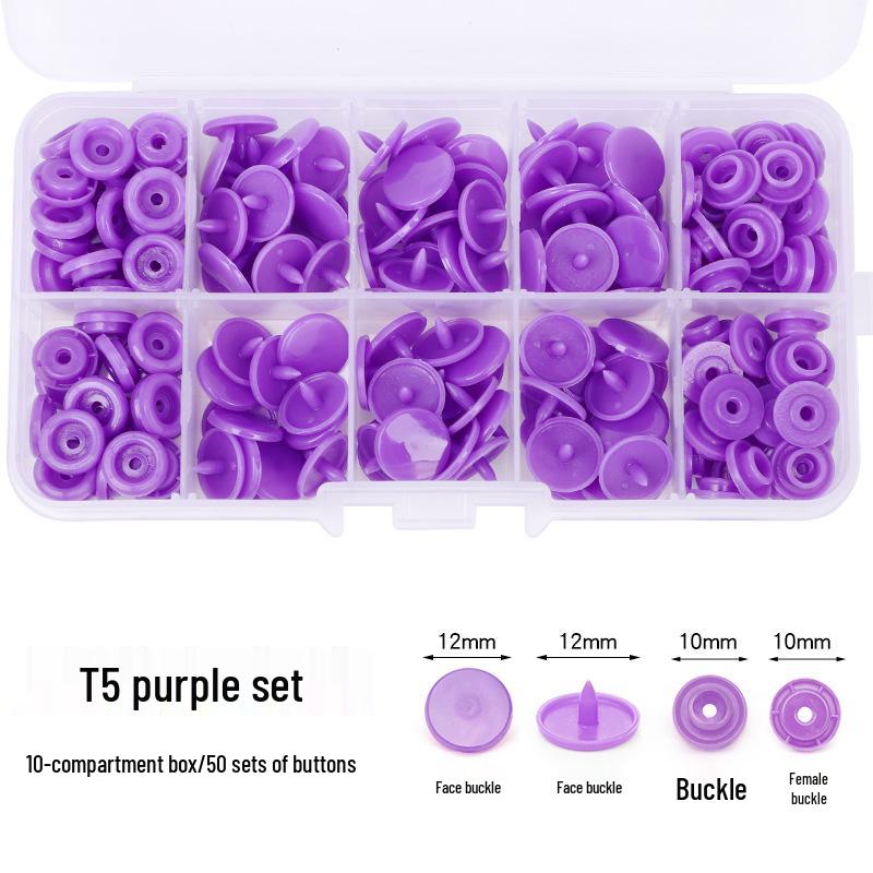 Κουμπώματα Κουμπωτά για Μωρά: Κρυφά Κουμπώματα Κλιπ Χωρίς Ράψιμο για Παιδικά Ρούχα