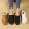 Inner height-increasing fluffy shoes for women's new winter high-end cotton shoes, fleece to keep warm, fairy evening wind single shoes, cotton 