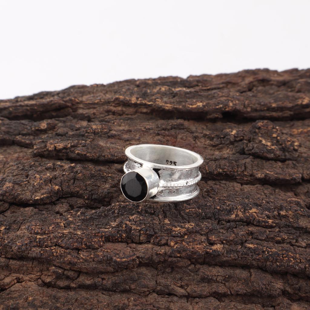 Inel cu Piatră Prețioasă Smarald Verde, Bijuterii Inel Argint Făcut Manual, Bijuterii din Argint Sterling 925 Pentru Cadou de Nuntă