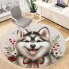1pc Puppy Holiday Carpet for Office, Non-slip, Soft and Durable Office Rug, Perfect for Office Yy260128055