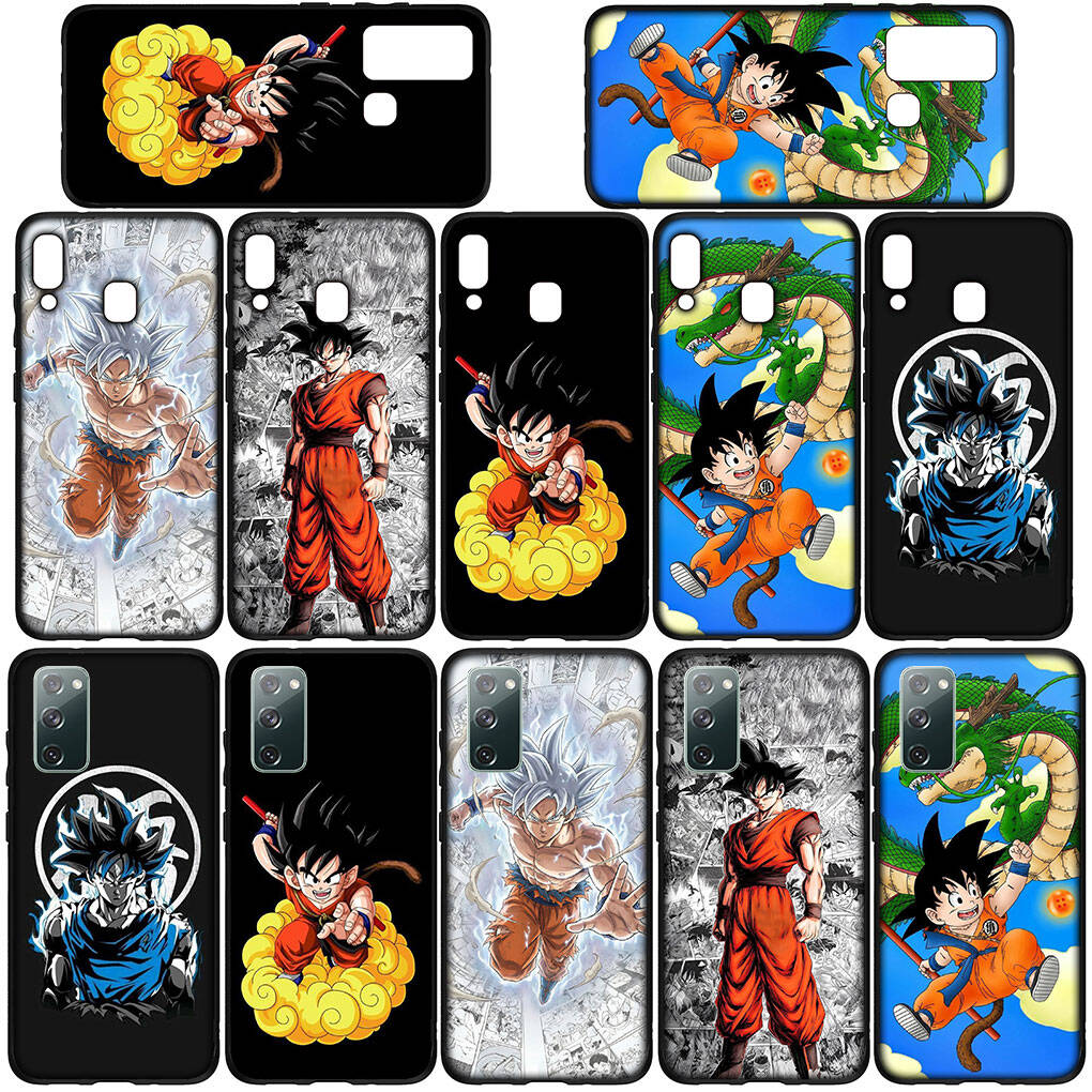 Phone Case for iPhone 17 15 16 Plus Xiaomi Poco X7 X6 F8 F7 C85 C75 C71 Redmi Note 14 12 11 13 Pro Max A4 14C 13C Dragon Son Gokus Ball Silicone Cover