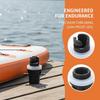 Adaptateur de Valve d'Air Polyvalent pour Bateau Gonflable Kayak SUP Pompe Connecteurs 1 2 3 Pièces pour Piscine et Rivières