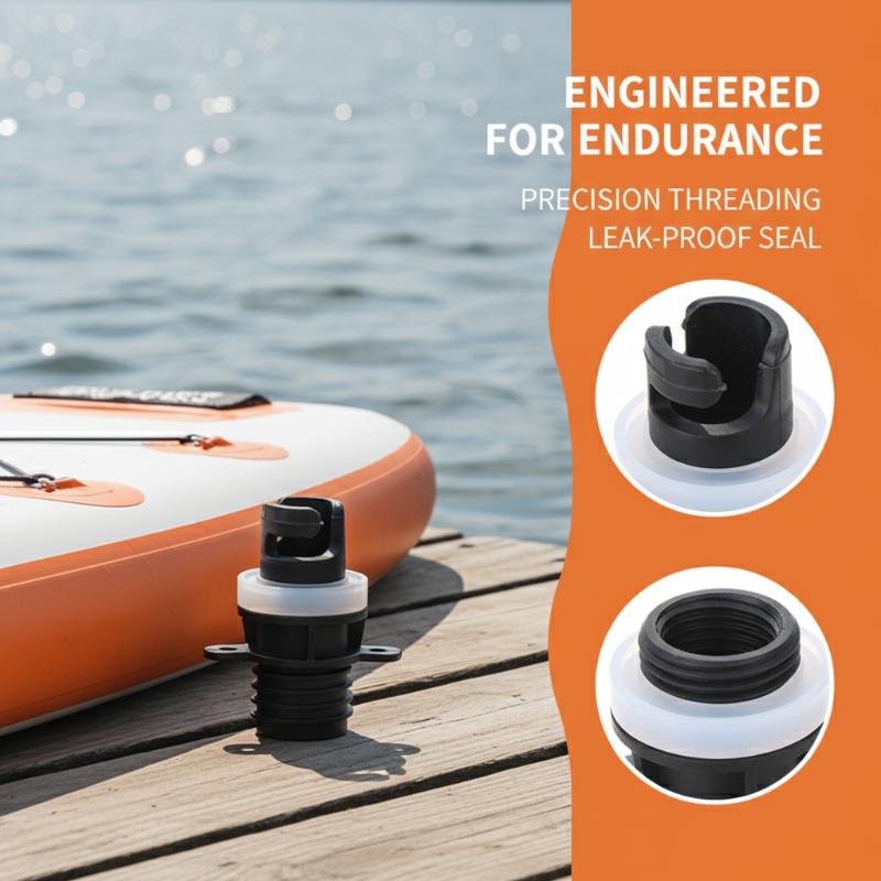 Adaptateur de Valve d'Air Polyvalent pour Bateau Gonflable Kayak SUP Pompe Connecteurs 1 2 3 Pièces pour Piscine et Rivières