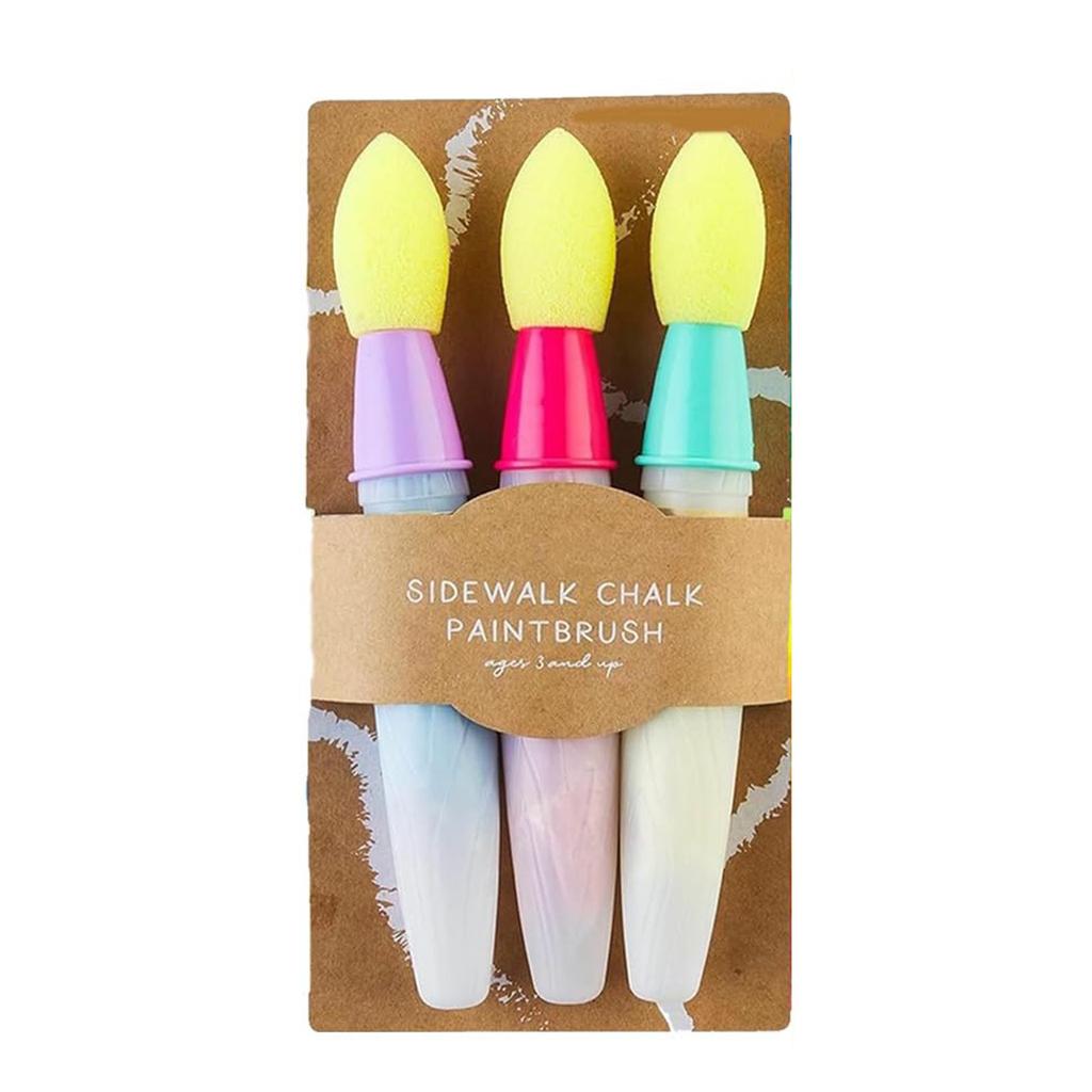 Washable Sidewalk Chalk Paint Brush Set Suitable For Teenagers And Children