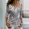 European and American Fashion Women's Epilogue V-neck Women's Vest