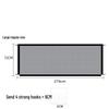 Indoor Mesh Dog Fence for Small & Medium Dogs - Punch-Free, Telescopic, Door Protection