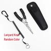 Stainless Steel Multi-function Fishing Pliers: Scissors, Hook Removal, PE Line Cutting, Hook Tying, Fish Control.