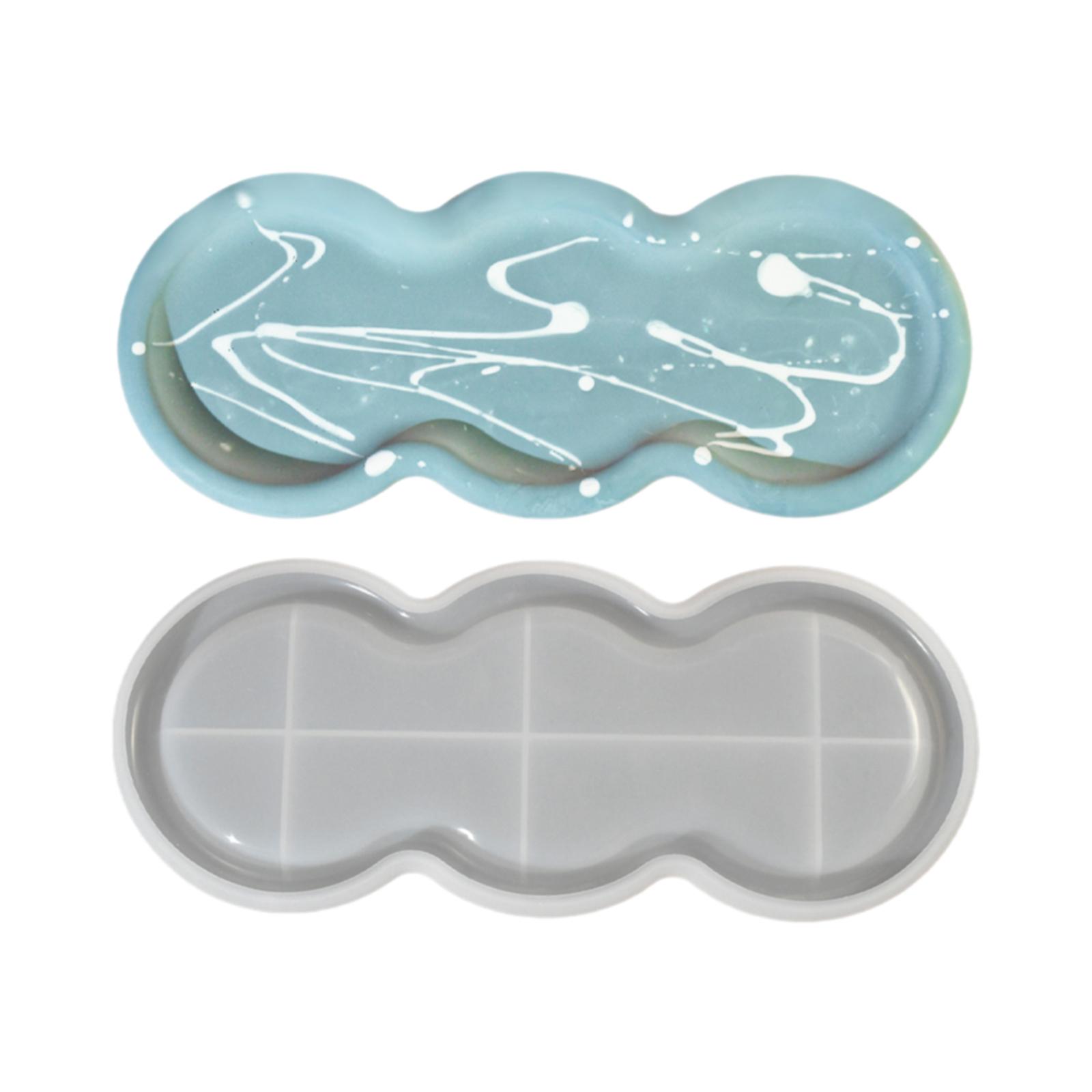 

DIY поднос, форма для подставки, форма для эпоксидной смолы, овальная тарелка, коврик для чашки, силиконовая форма, держатель для ювелирных изделий, органайзеры, форма 3