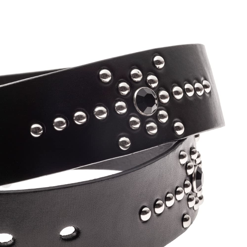 [Artemis Classic] ArtemisClassic Dreifachzylinder Nieten Gürtel ac-acbt0012 Rock Herren Freizeit Große Größe Herren Gürtel