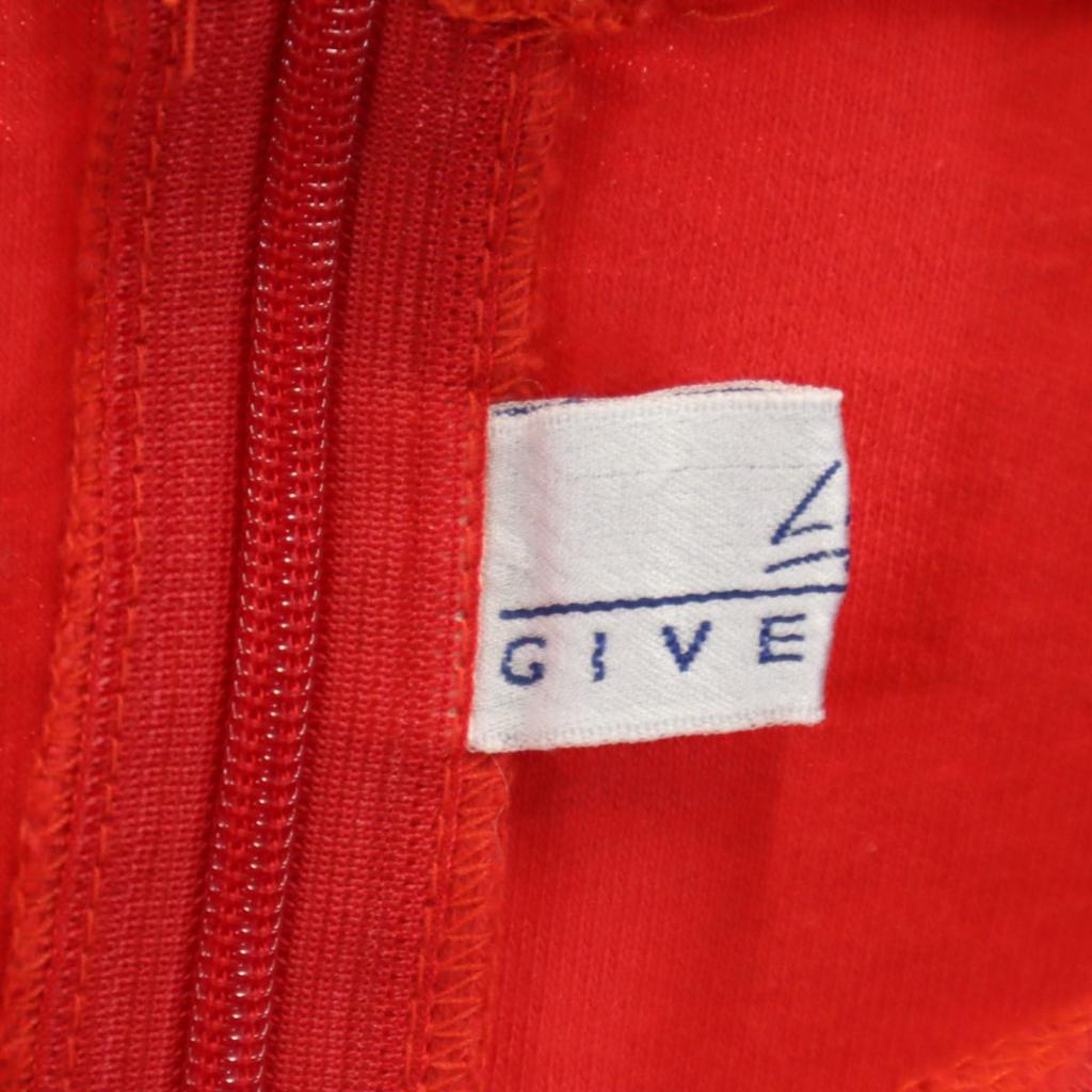 GIVENCHY made in Japan Long sleeve High neck T-shirt No. 9 Red Women Used