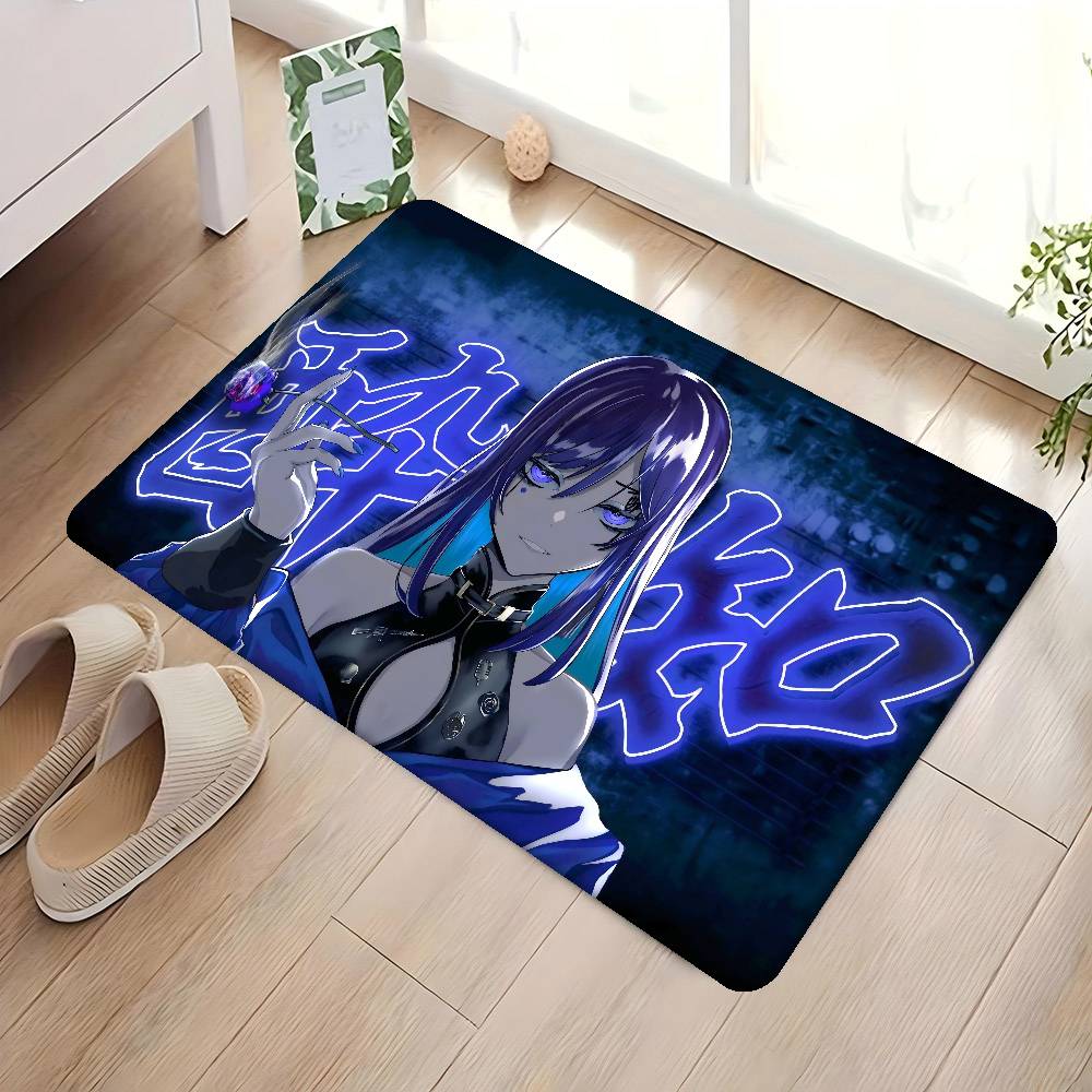 1pc Ado Bathroom Mat Kids Room Bedroom Decoration Balcony Anti-Slip Doormat Living Room Welcome Rug