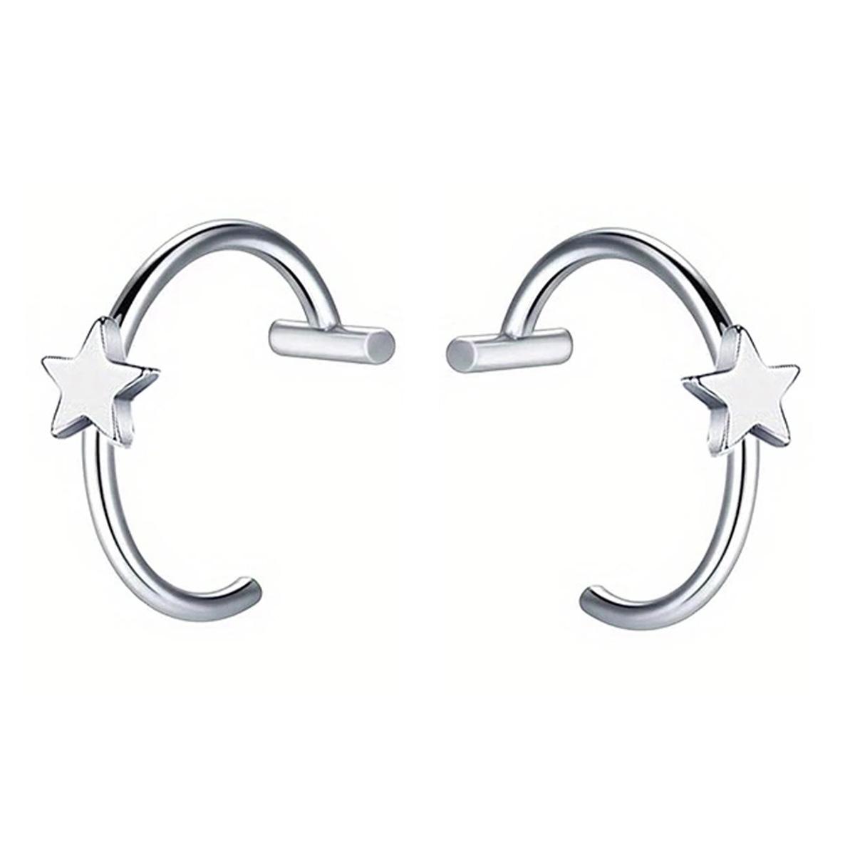 

1 пара пирсинг лабрет для губы из нержавеющей стали в форме клыков вампира, клипса для губы, панк, без прокола, украшение для пирсинга тела Labret, Lip Piercing Jewelry&Oral