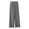 Women's Solid High-Waist Drawstring Casual Pants