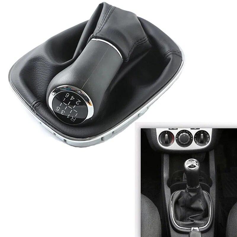 6 Speed Manual Gear Shift Knob Shifter Gaiter Boot Cover Car Accessories For Opel/Vauxhall Adam M13 2012 2013 2014-2019 Auto Interior Parts