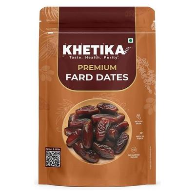 Khetika Premium Fard Dates 400gm, Dry Fruits, Healthy Snacks, Khajoor, Khajur, Dry Fruits, Healthy Snacks