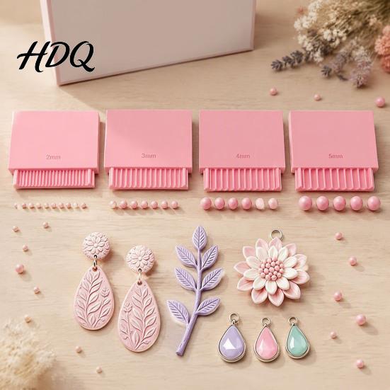 Polymer Clay Roller 4Pcs/Set Gel Ball Maker Tools Bead Rollers 2mm 3mm 4mm Crafting