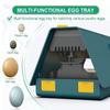 Incubator for Hatching Eggs Automatic Egg Turning 10 Eggs LED Efficient Egg Illumination Display