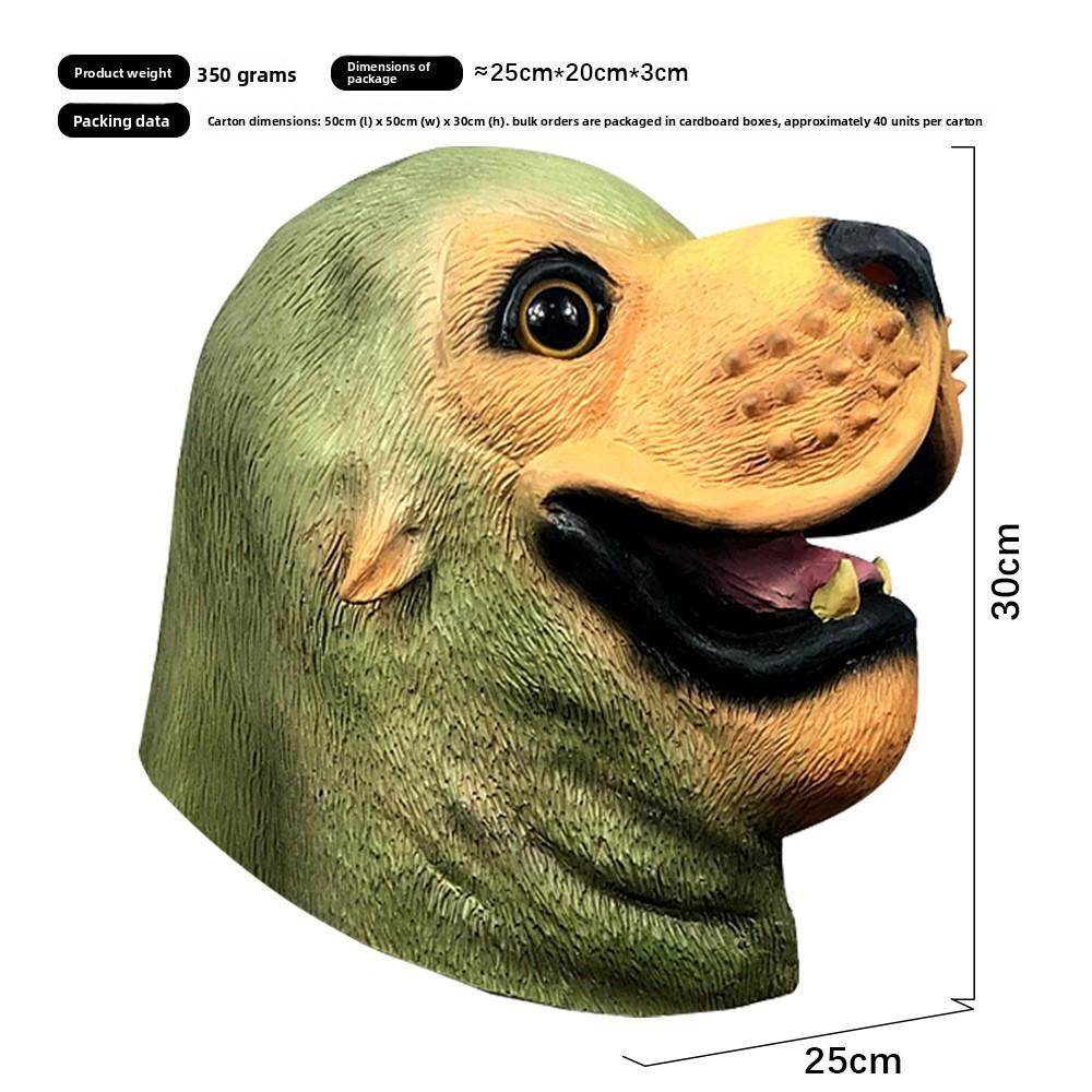 Animal Series Latex Animal Mask For Cosplay And Halloween Party Fun