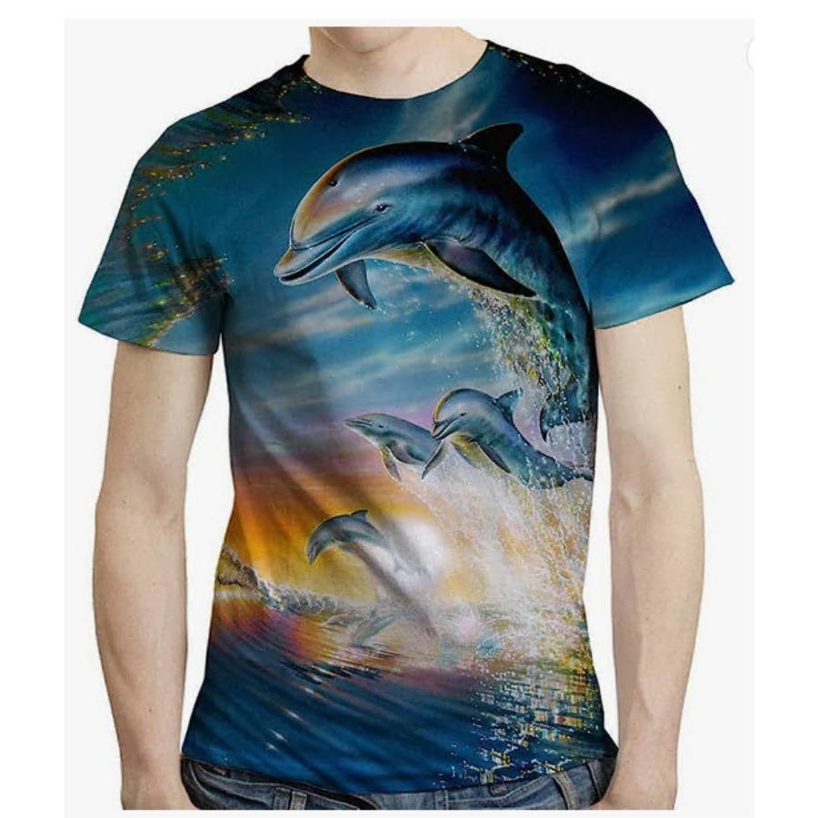 Футболка с 3D-принтом — фото 3